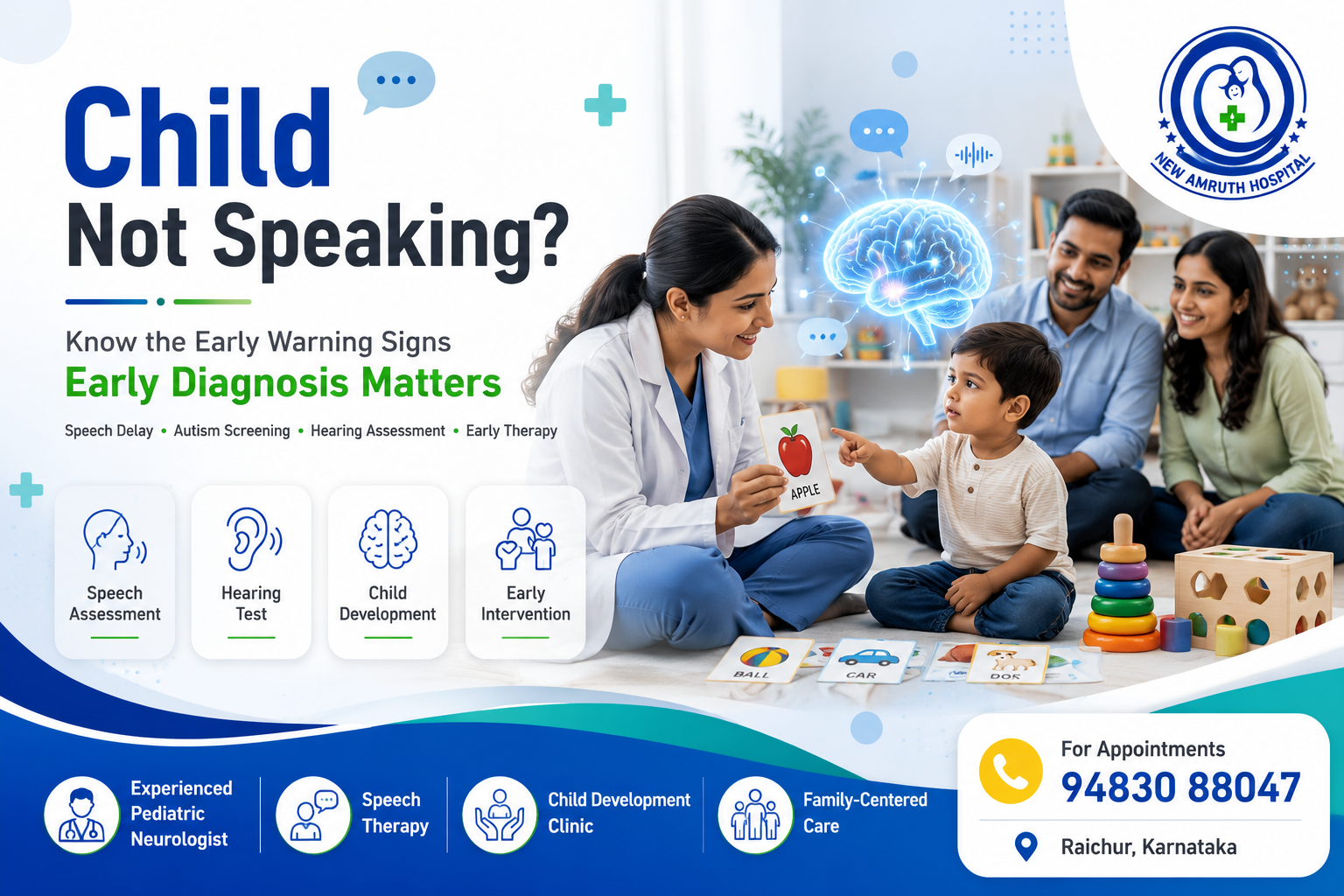 Child Not Speaking? Causes, Warning Signs & Treatment