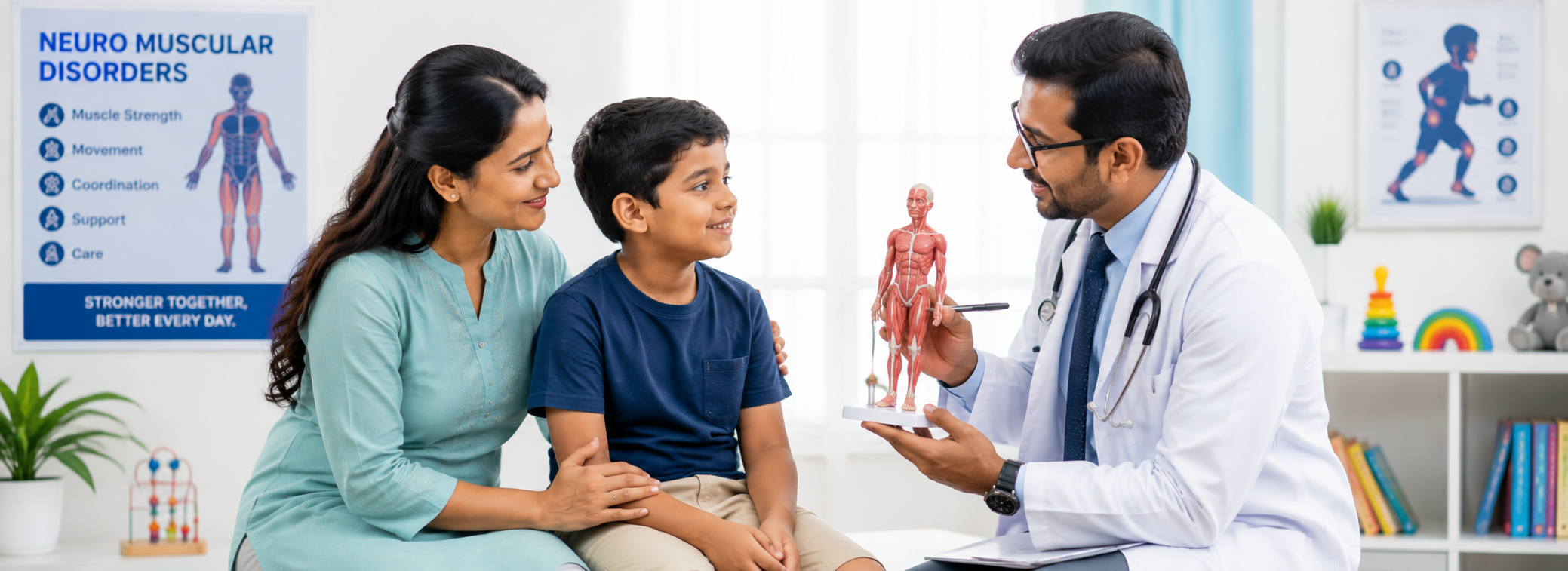 Pediatric Neuromuscular Disorders Care at New Amrutha Hospital