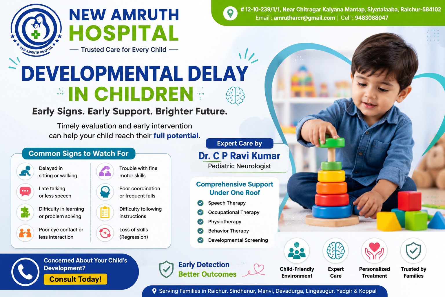 Developmental Delay in Children: Symptoms, Causes & Early Intervention