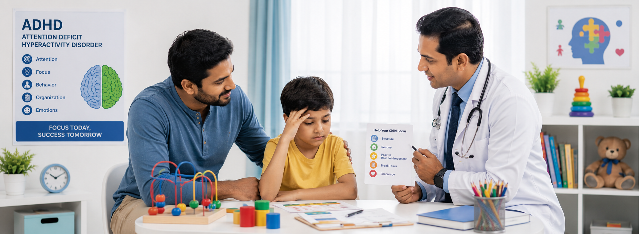 ADHD and Behavioral Development Care at New Amrutha Hospital