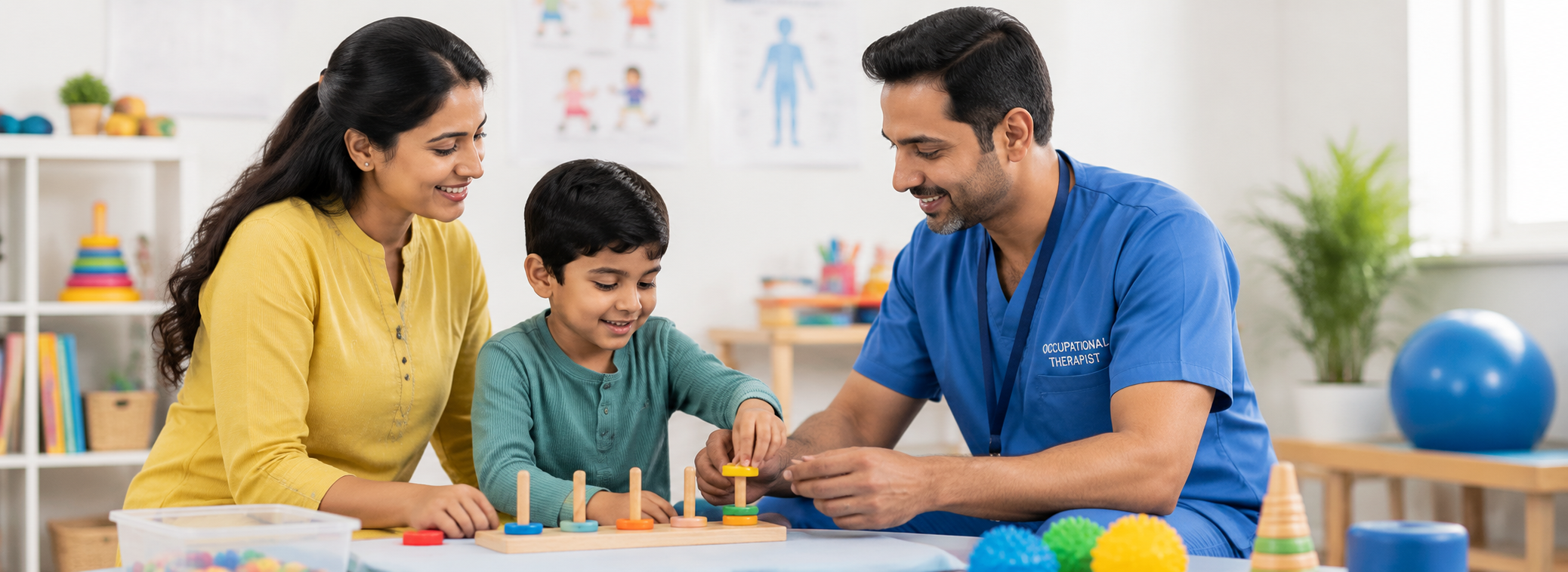 Pediatric Occupational Therapy at New Amrutha Hospital