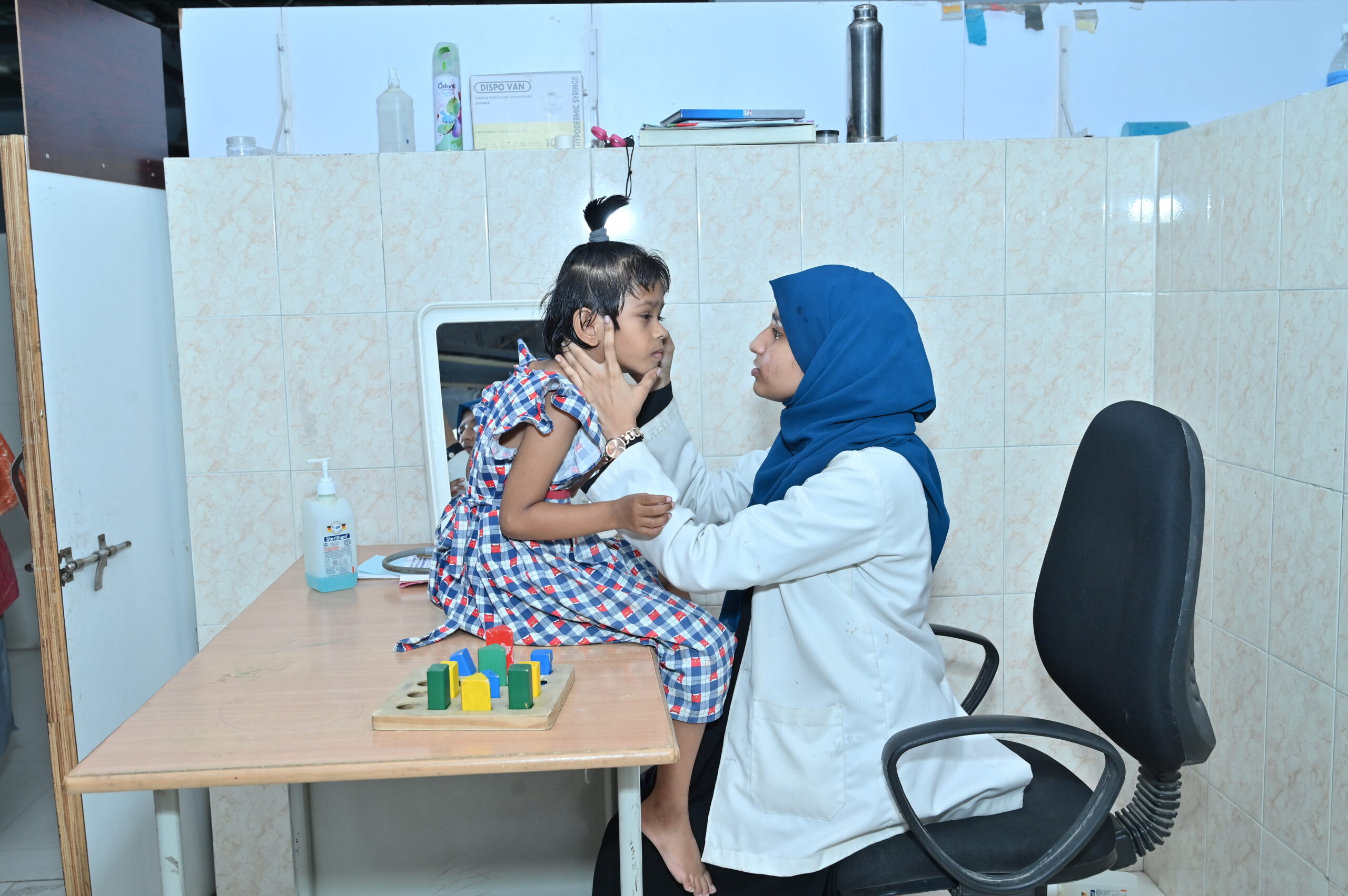Advanced pediatric monitoring and multidisciplinary child rehabilitation services at New Amrutha Hospital