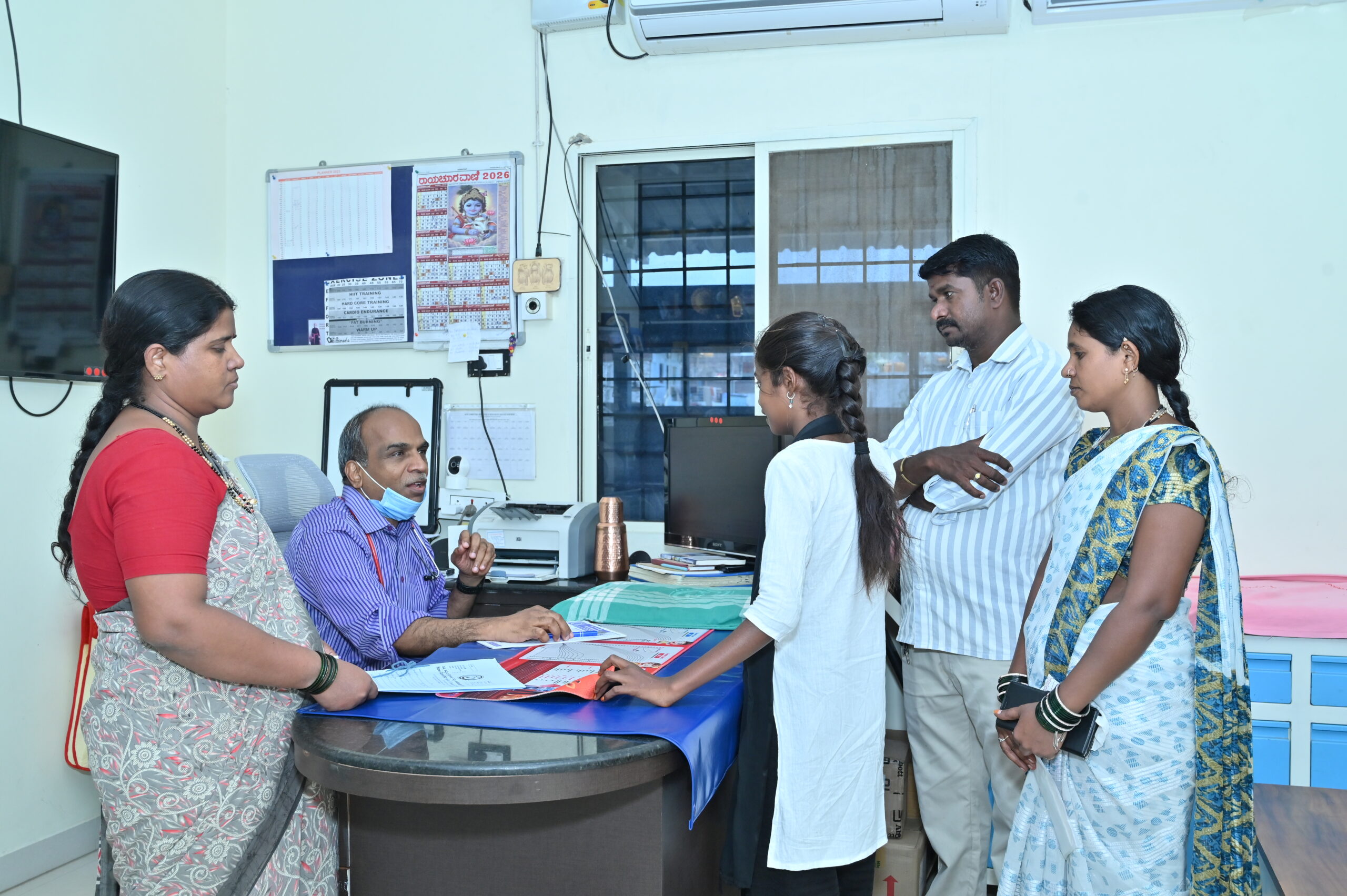 Down Syndrome developmental evaluation and care at New Amrutha Hospital