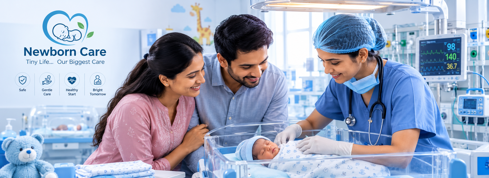 Newborn Care at New Amrutha Hospital