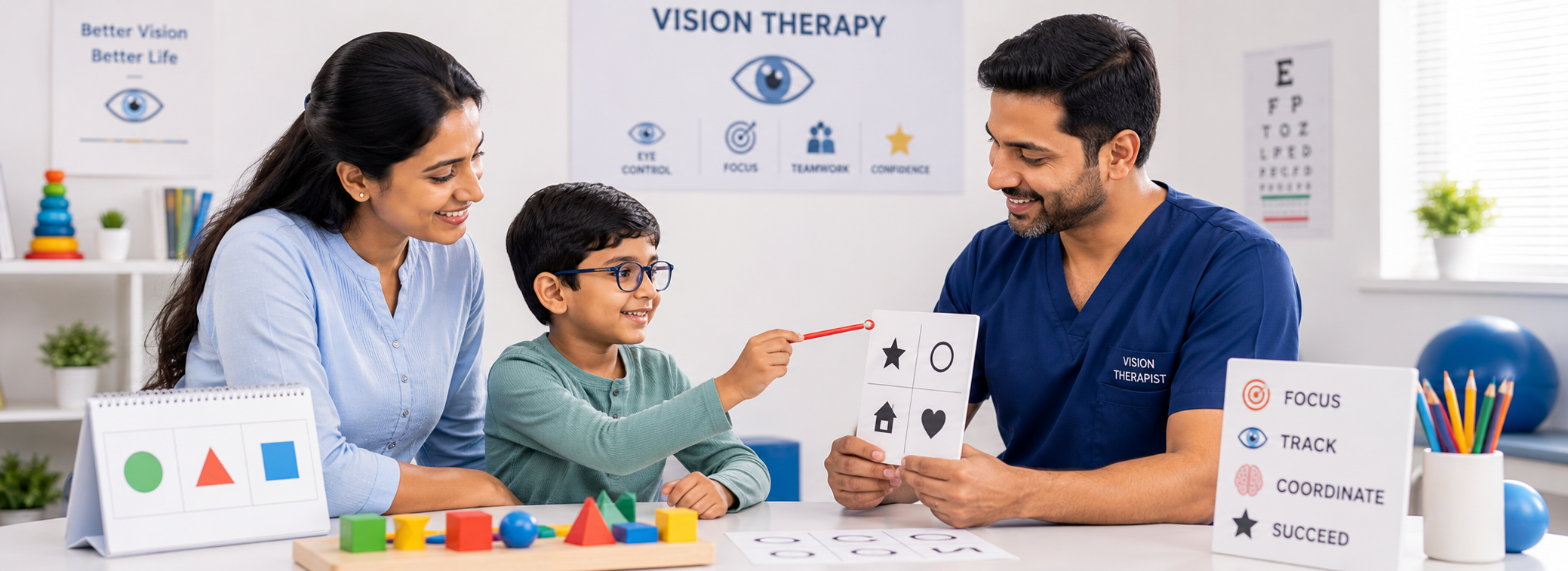 Vision Therapy at New Amrutha Hospital