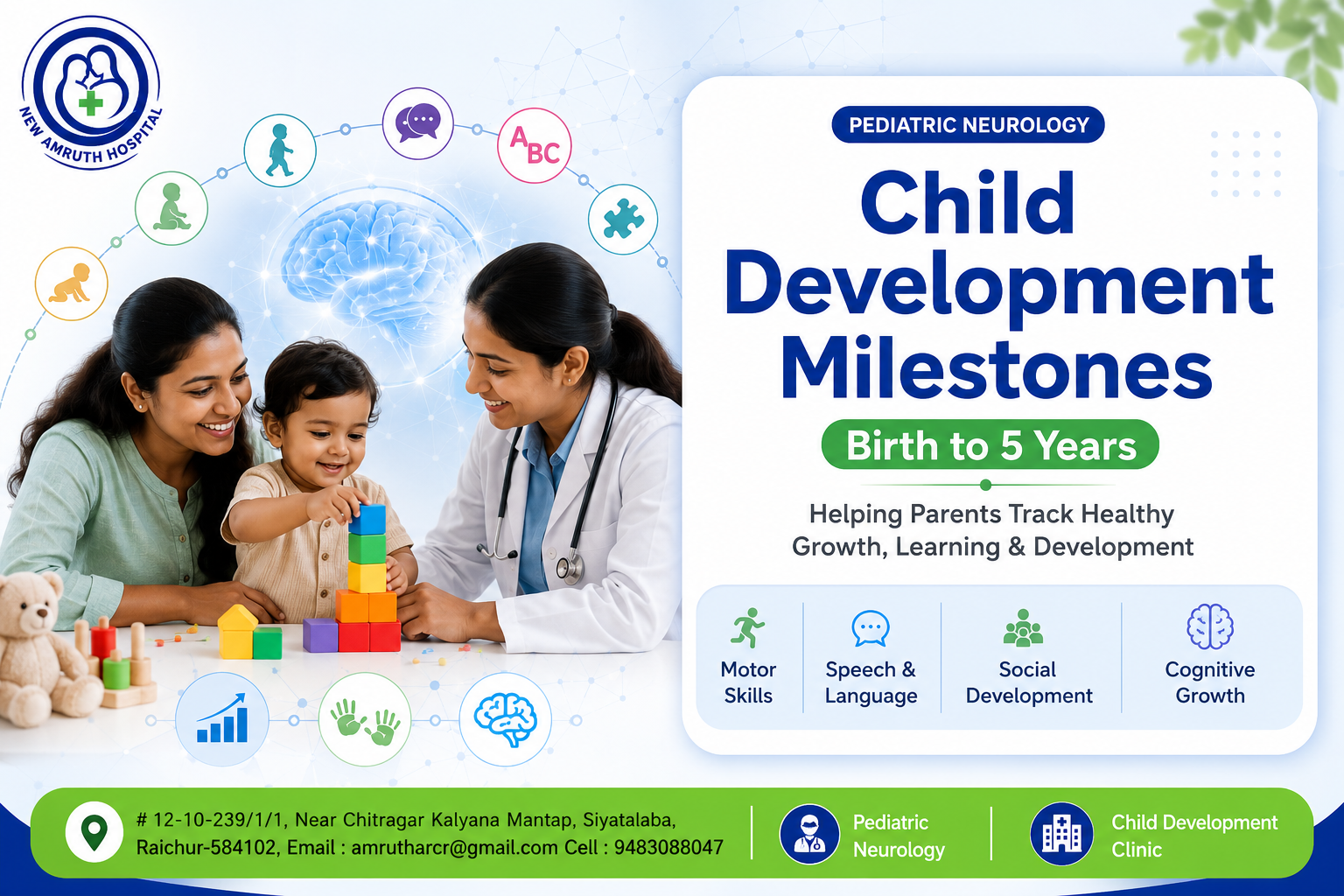 Child Development Milestones: Birth to 5 Years