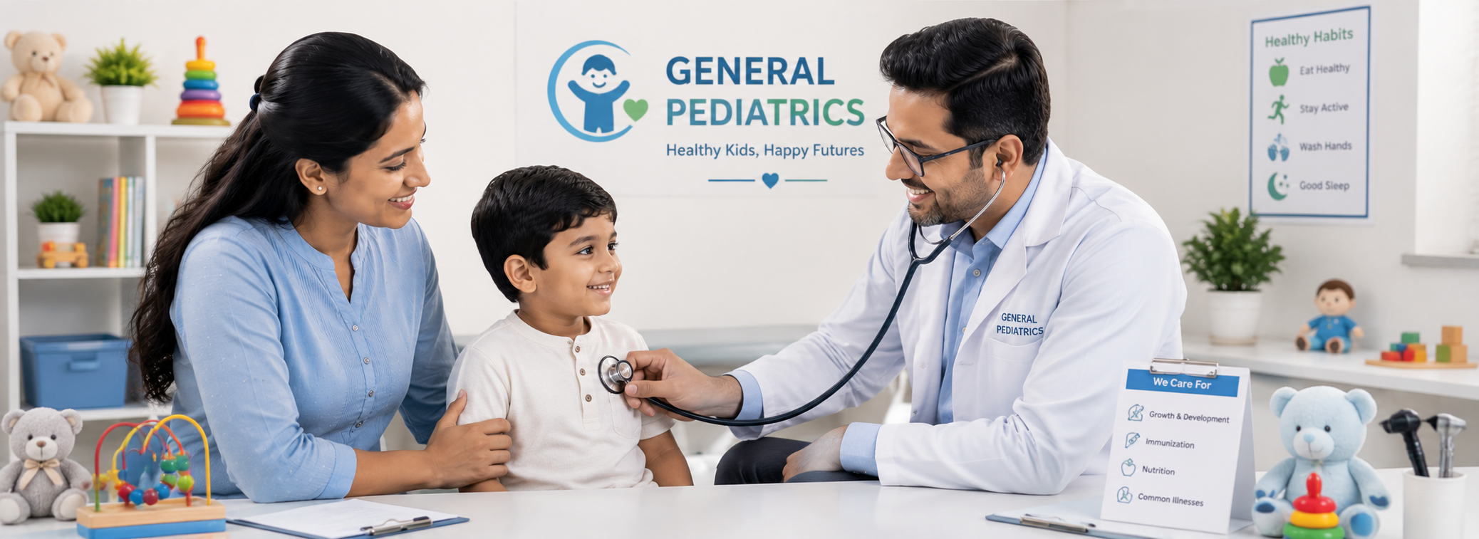 General Pediatrics Care at New Amrutha Hospital