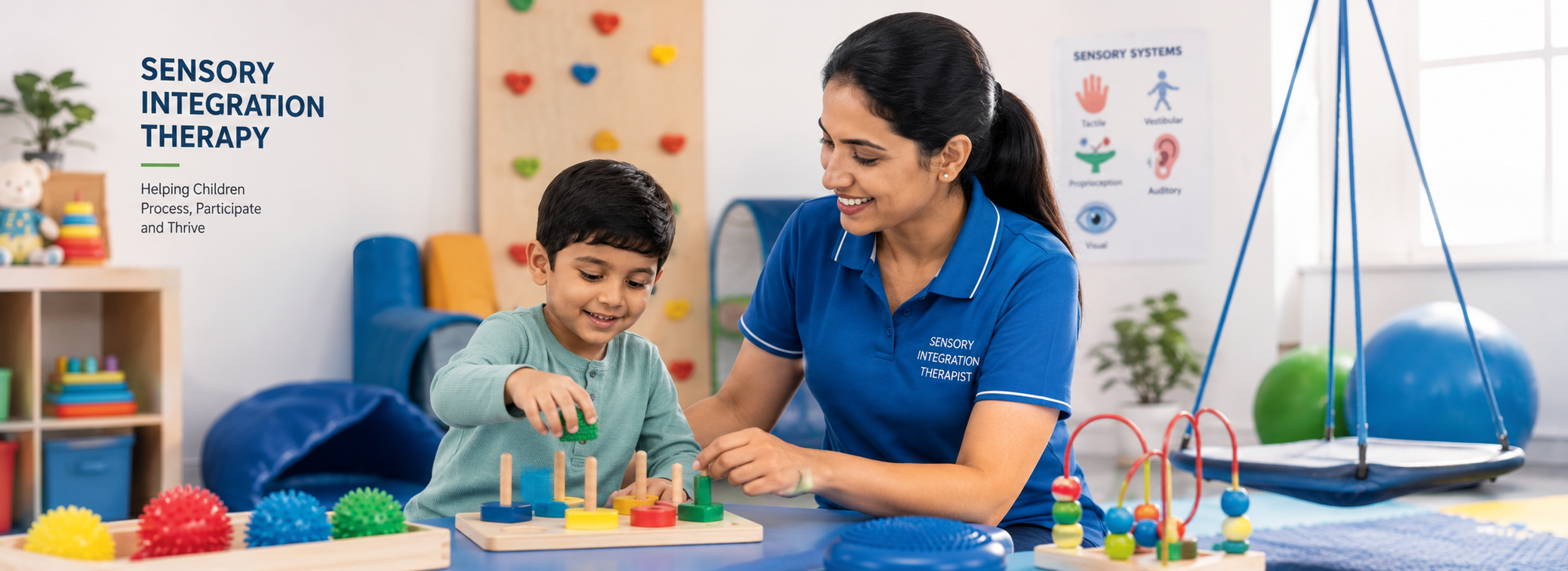 Sensory Integration Therapy at New Amrutha Hospital
