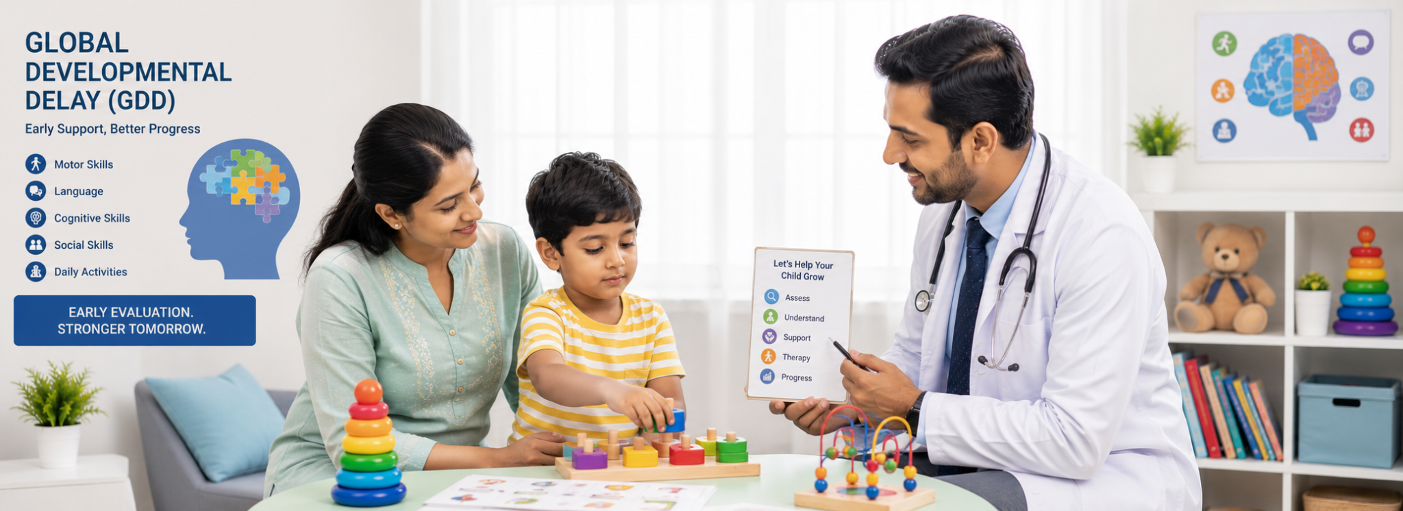 Global Developmental Delay (GDD) Care at New Amrutha Hospital